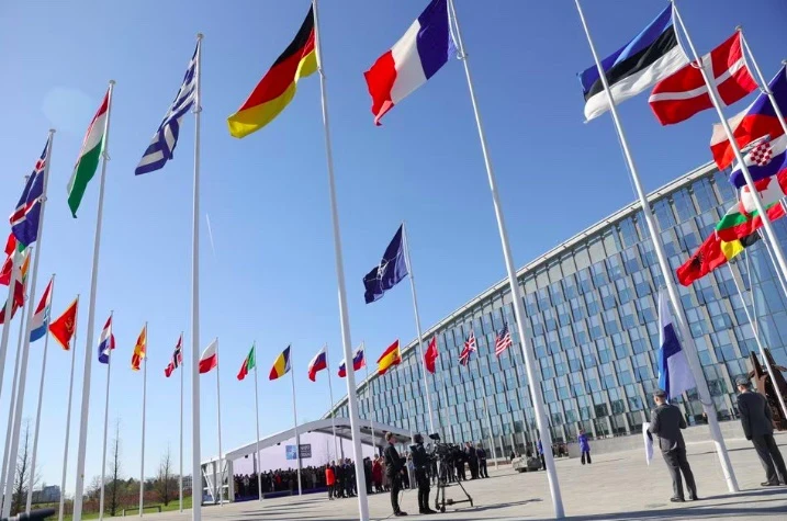 NATO headquarters in Brussels, Belgium. (Photo: AFP/VNA)