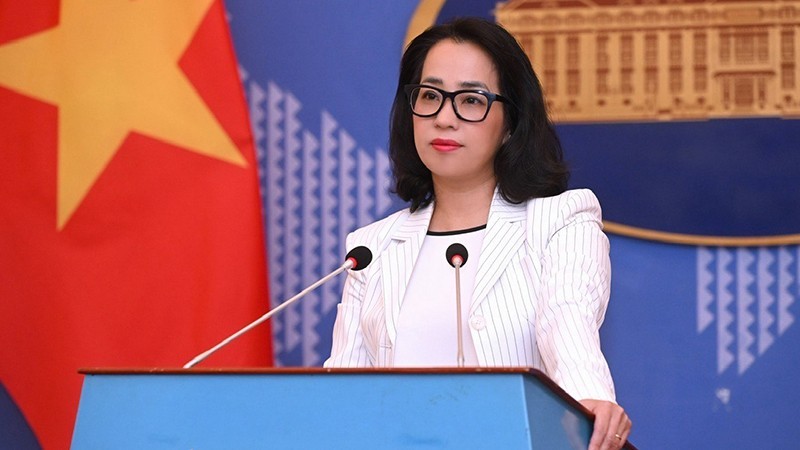 Spokeswoman of the Vietnamese Ministry of Foreign Affairs Pham Thu Hang