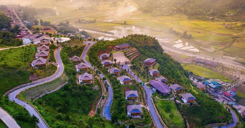 Le Champ Tu Le Resort Hot Spring & Spa in Yen Bai province (Photo: VNA)