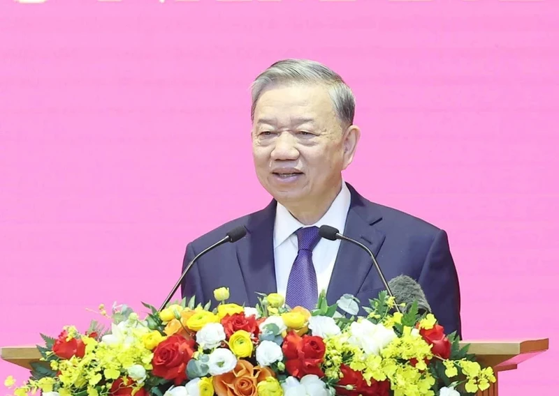 Party General Secretary To Lam (Photo: VNA)