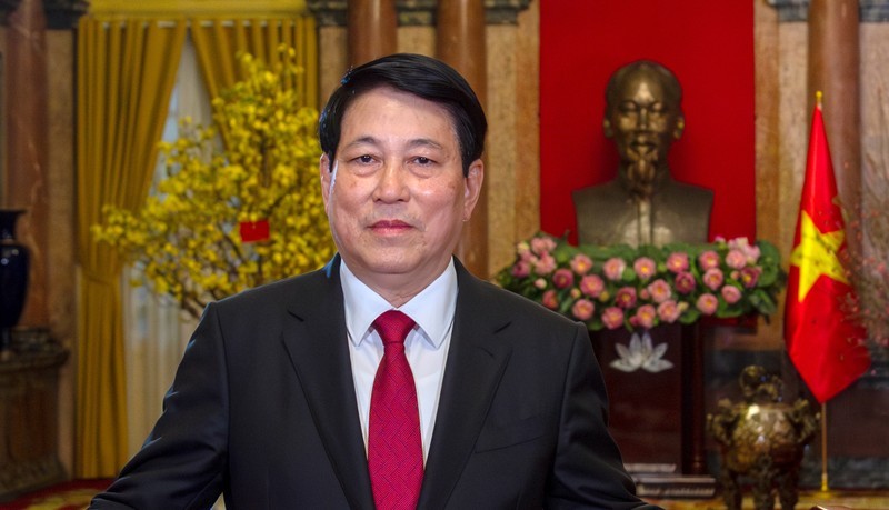 State President Luong Cuong (Photo: Thuy Nguyen)