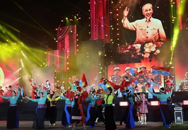 A performance at the programme