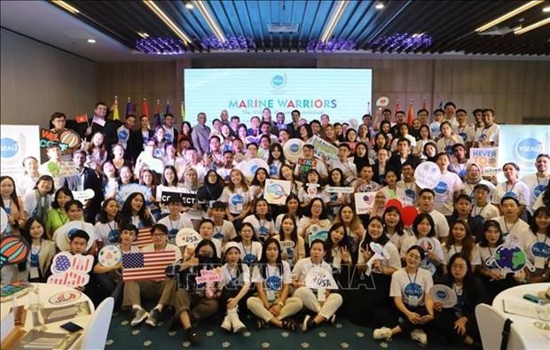 Delegates to the opening ceremony of the workshop in a group photo (Source: VNA)