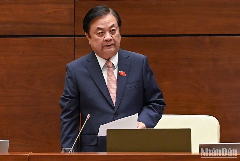 Minister of Agriculture and Rural Development Le Minh Hoan (Photo: NDO)