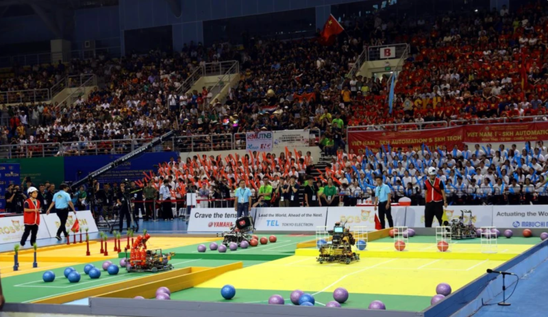 The ABU Asia-Pacific Robot Contest 2024 (ABU ROBOCON 2024) is held in the northern province of Quang Ninh’s Ha Long city. (Photo: VNA)