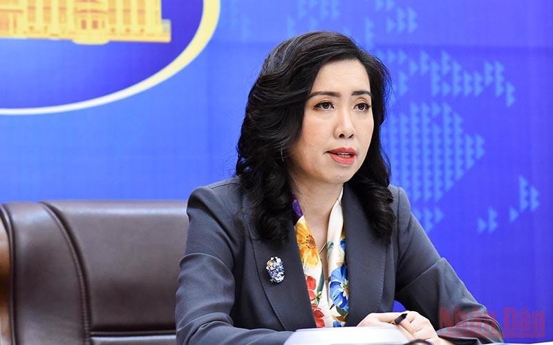 Deputy Minister of Foreign Affairs Le Thi Thu Hang