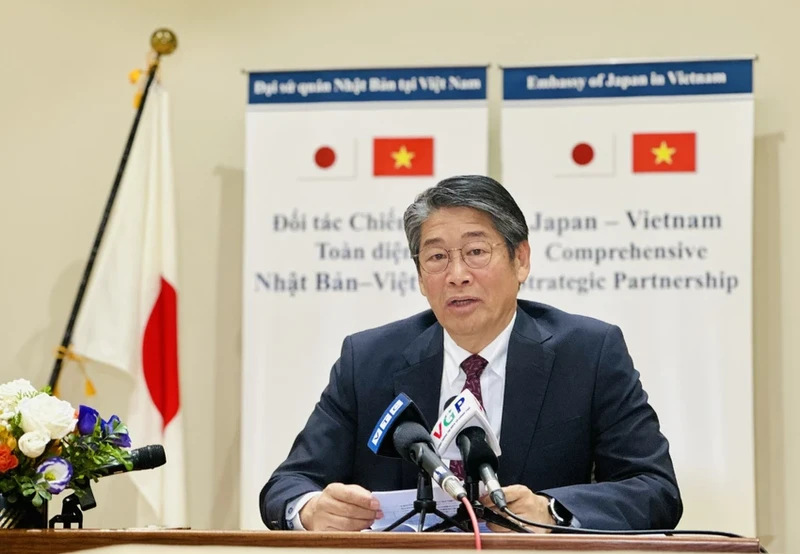 Japanese Ambassador to Vietnam Ito Naoki (Photo: Ngoc Diep)