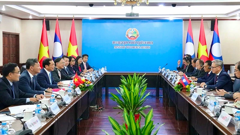 The 11th Vietnam-Laos Foreign Ministers' Political Consultation