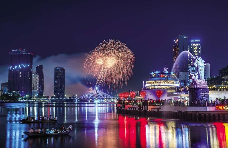 A fireworks display in Da Nang (Illustrative image)