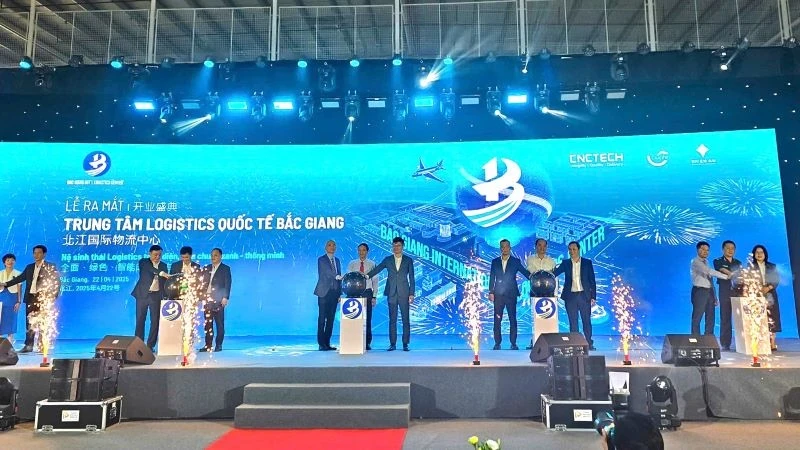 The launch of Bac Giang International Logistics Centre