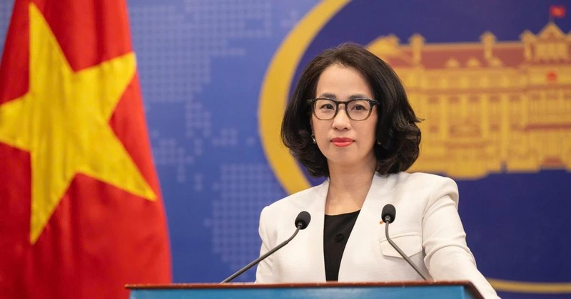 The Ministry of Foreign Affairs' Spokesperson Pham Thu Hang (Photo: VNA)