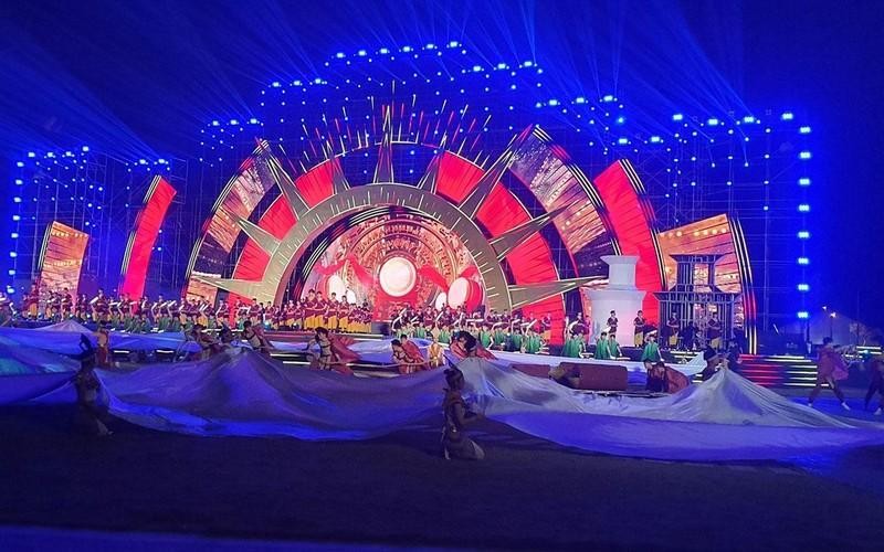 The opening ceremony of the 9th National Games.