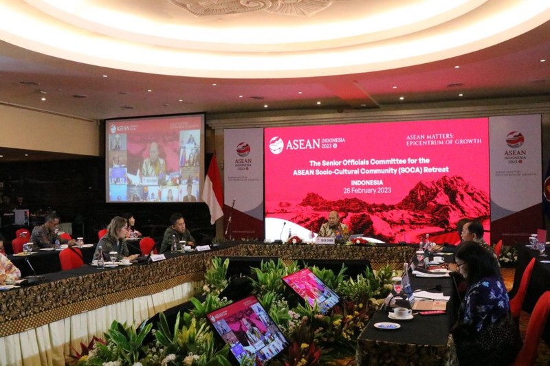 The Senior Officials Committee for the ASEAN Socio-Cultural Community (SOCA) Retreat takes place on February 28. (Photo: asean.org)