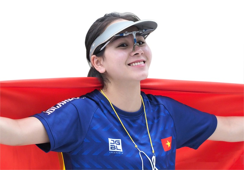 Shooter Trinh Thu Vinh has a secured a spot at the Paris 2024 Olympics.