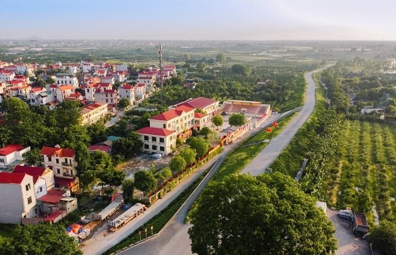 A rural area in Hanoi.