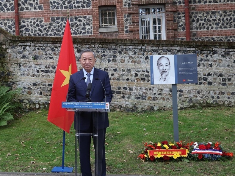 General Secretary and President To Lam speaks at the event. (Photo: VNA)