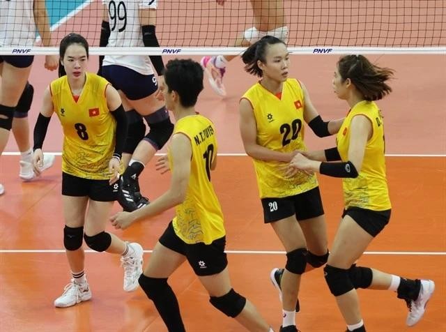 The Vietnamese women's volleyball wins the world’s bronze medal for the first time. (Photo: phunuvietnam.vn) 