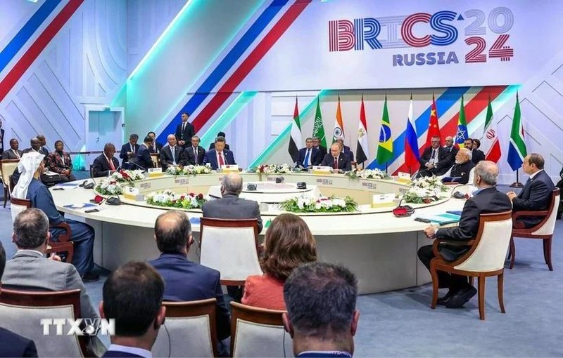 The BRICS Summit in Kazan, Russia, on October 23, 2024 (Photo: ANI/VNA) 