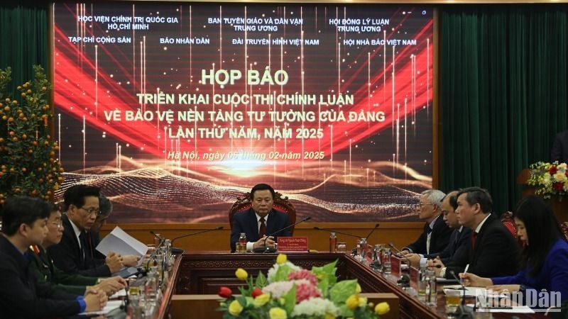 The launch of the fifth contest on protecting Party’s ideological foundation.