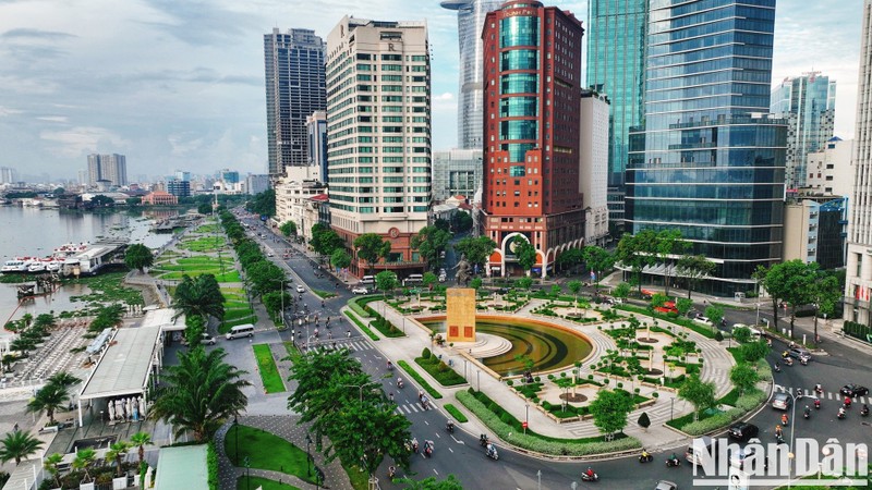 Ho Chi Minh City today. (Photo: Thanh Dat)