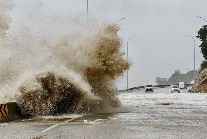 Continued heavy rainfall from Tropical Storm Gaemi triggered a landslide that killed 12 people in southern China, caused flash floods in the northeast and railway disruptions elsewhere, state media reported on Sunday.