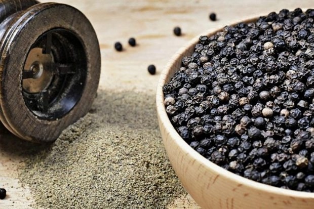 Vietnam exported over 41,000 tonnes of pepper worth 129 million USD in the first two months of this year. (Photo: VNA)