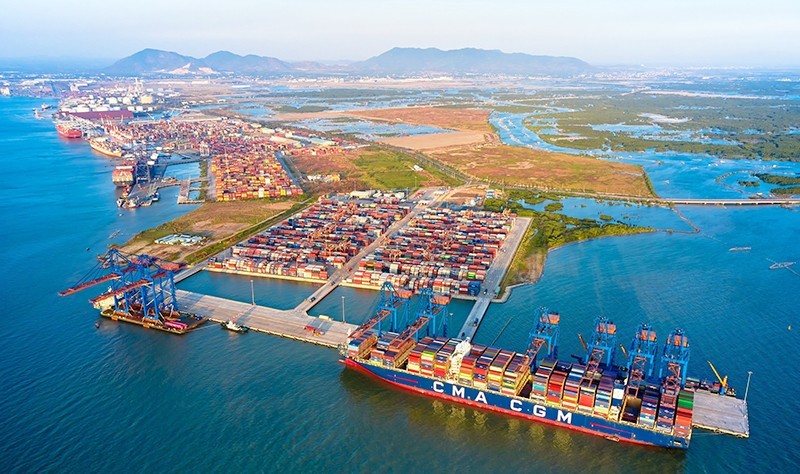 Cai Mep-Thi Vai port cluster. (Photo: Vu Tan)