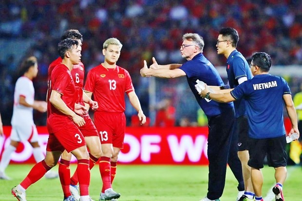 Luck favours Vietnam, placing them in Group F alongside the Philippines, Iraq, and the winner of the play-off match between Indonesia and Brunei (yet to be held). (Photo: VFF)