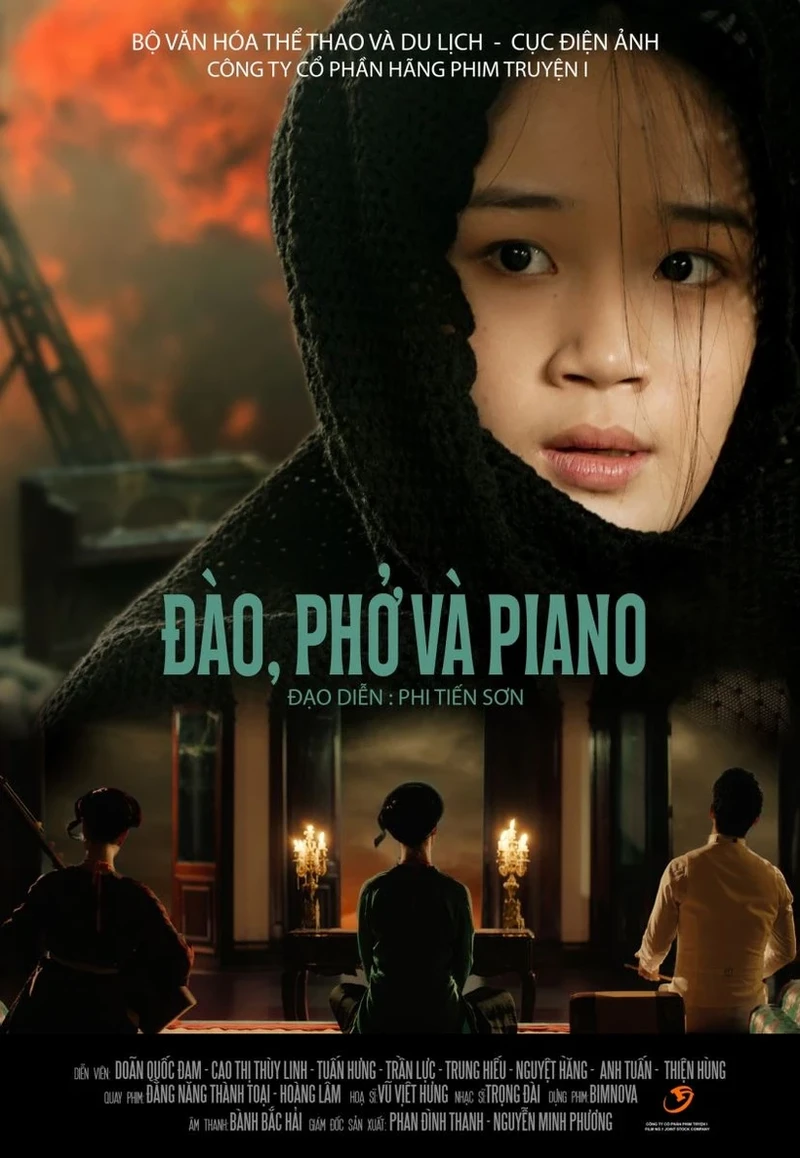 The poster of the film “Dao, Pho and Piano” (Photo courtesy of Film 1 Joint Stock Company)