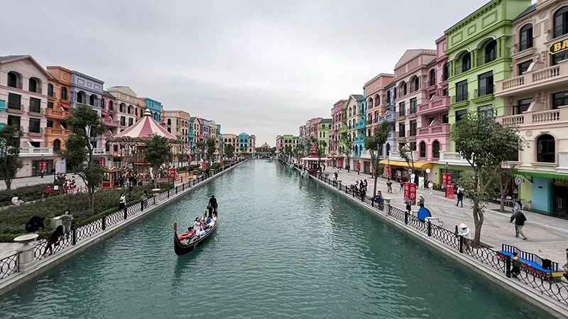 Vinhomes Ocean Park 2 urban area in Van Giang district, Hung Yen Province. (Photo: NGUYEN DANG)