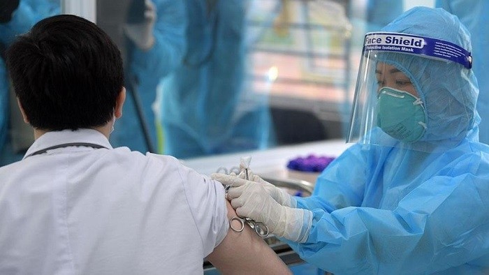 Vaccination against COVID-19. (Photo: NDO/Duy Linh)