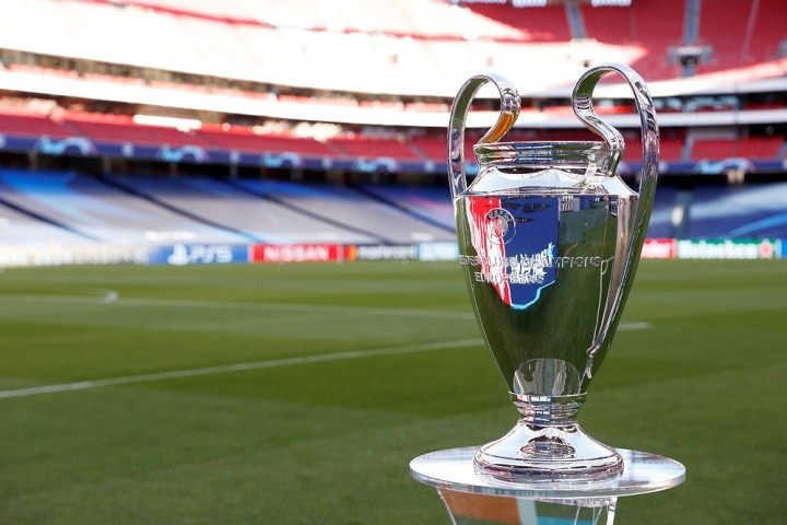 The Champions League trophy is seen before the Bayern Munich v Paris St Germain final match, at the Estadio da Luz, Lisbon, Portugal, August 23, 2020.. (Photo: Reuters)