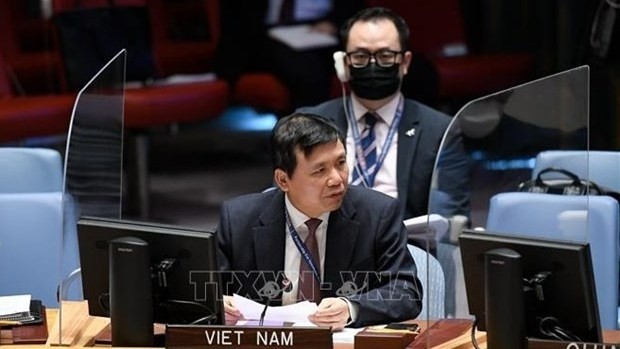 Ambassador Dang Dinh Quy, Vietnam’s Permanent Representative to the United Nations (Photo: VNA)