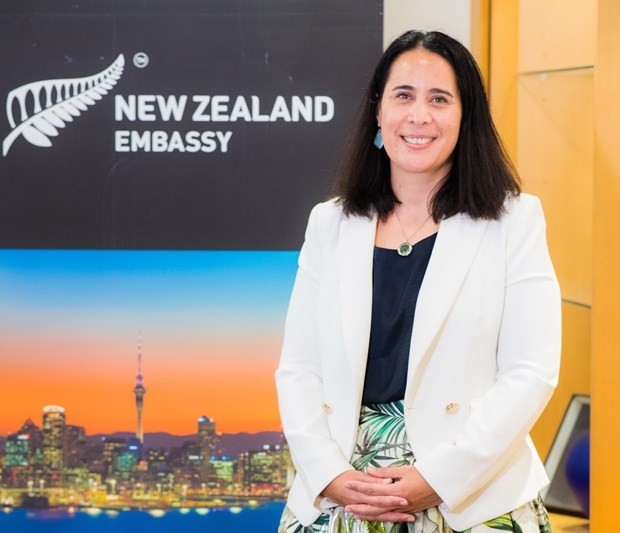 Tredene Cherie Dobson, newly-accredited Ambassador of New Zealand to Vietnam.