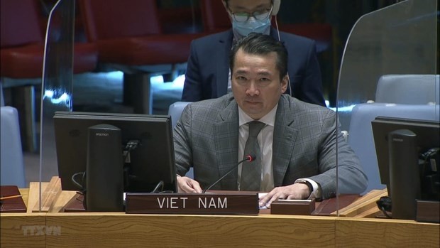 Ambassador Pham Hai Anh, Deputy Permanent Representative of Vietnam to the United Nations (Photo: VNA)
