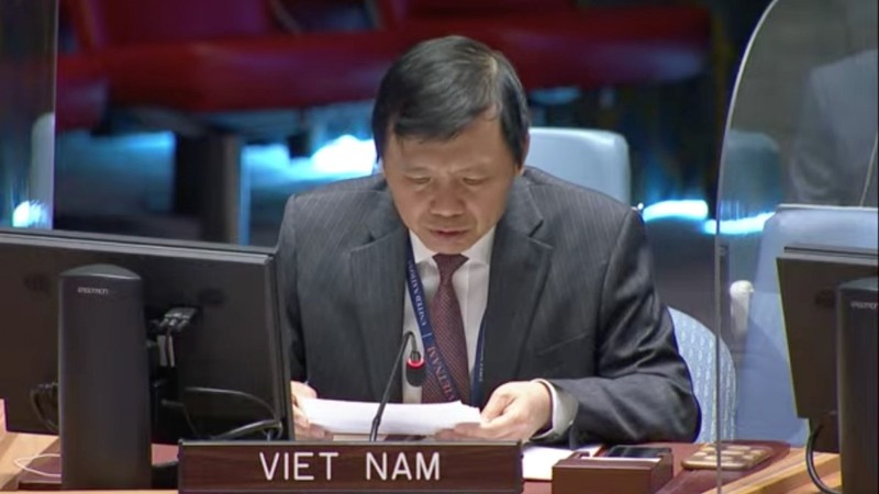 Ambassador Dang Dinh Quy, Permanent Representative of Vietnam to the United Nations (Photo:VOV)