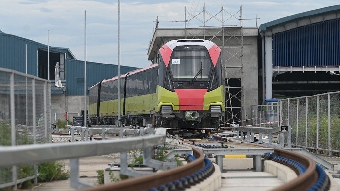 Hanoi urban metro line’s elevated section commissioned on July 1. (Photo: NDO/Dang Anh)