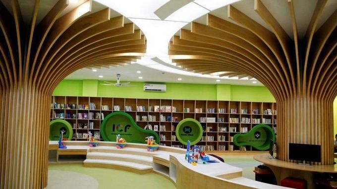 The library for children at the National Library of Vietnam. (Photo: thuvienquocgia.vn)