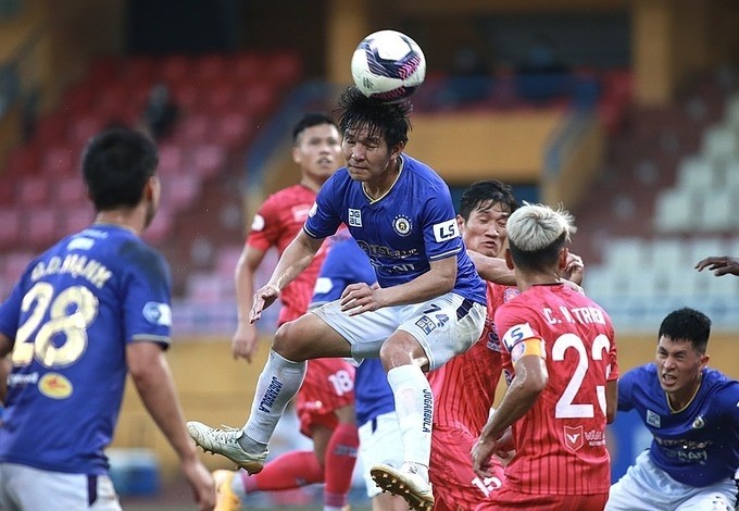 The AFC’s decision to cancel the AFC Cup 2021 ASEAN Zone matches will allow Vietnamese clubs Hanoi FC (in blue) and Saigon FC (in red) to focus on their own goals in the LS V.League 1-2021.