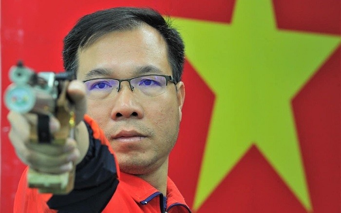 Shooter Hoang Xuan Vinh won a gold medal in the men's 10m air pistol event at the 2016 Rio Olympics.