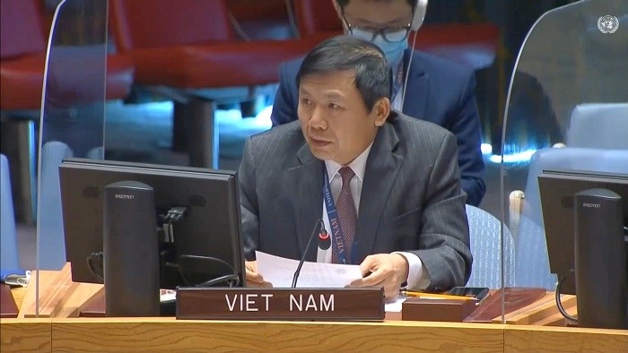 Ambassador Dang Dinh Quy, head of the Vietnamese mission to the United Nations. (Photo: VNA)