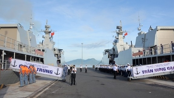 Vietnamese naval soldiers set off for 2021 Army Games (Photo: qdnd.vn)
