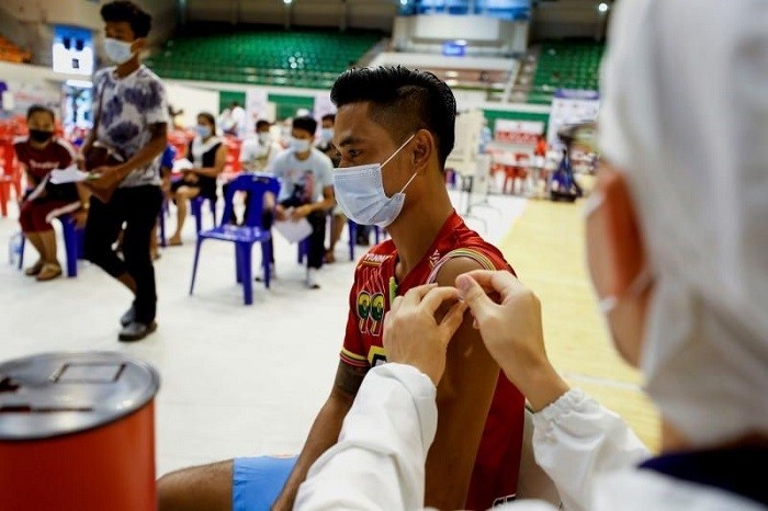 The authorities in Myanmar trying to tackle a new wave of coronavirus infections.