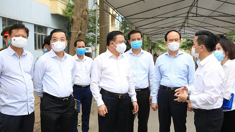 Hanoi raises the risk level in epidemic prevention and control scenario