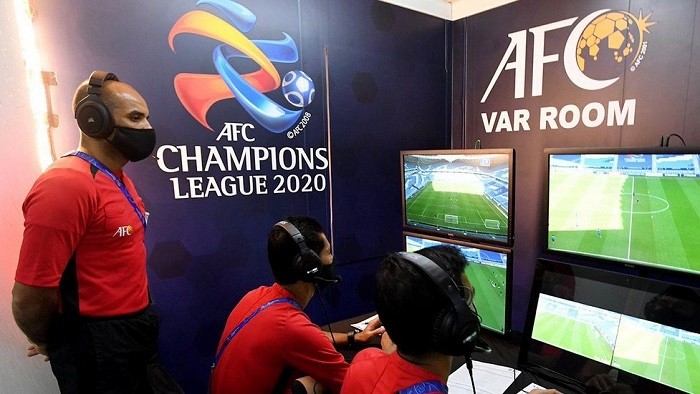 A VAR room at the 2020 AFC Champions League. (Photo: AFC)