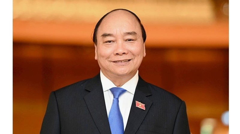 Comrade Nguyen Xuan Phuc is a member of the 13th Politburo, President of the Socialist Republic of Vietnam for the 2016-2021 term, and a member of the 15th National Assembly. (Photo: NDO)