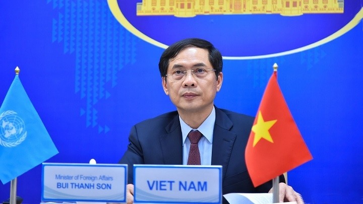 Vietnamese Minister of Foreign Affairs Bui Thanh Son.