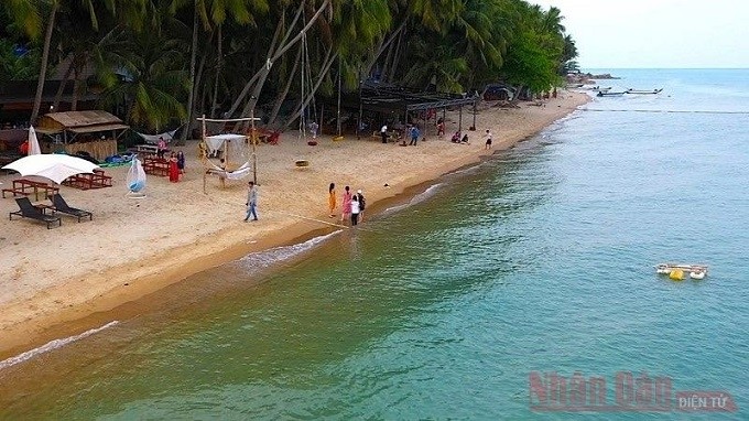 Sea and island tourism is a strength of Kien Giang Province. (Photo: NDO)
