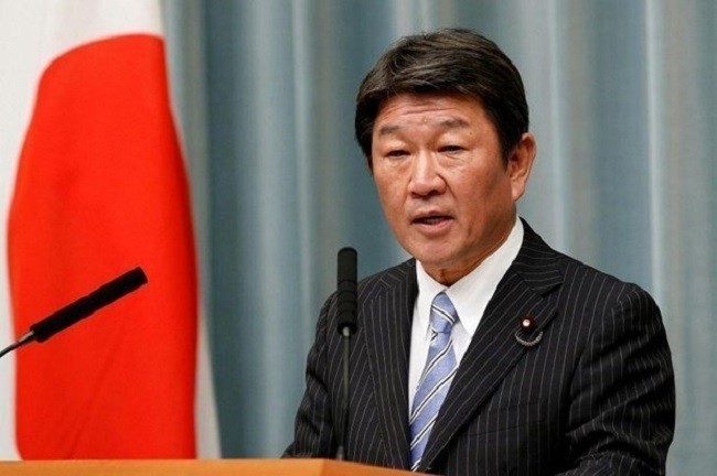 Japanese Minister of Foreign Affairs Motegi Toshimitsu. (Photo: VNA)