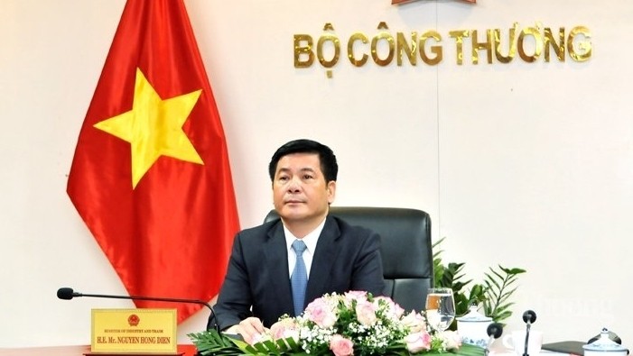 Minister of Industry and Trade Nguyen Hong Dien. (Credit: congthuong.vn)